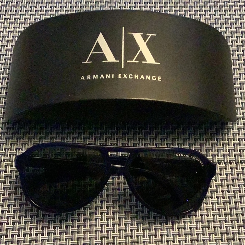 Armani Exchange Blue Sunglasses